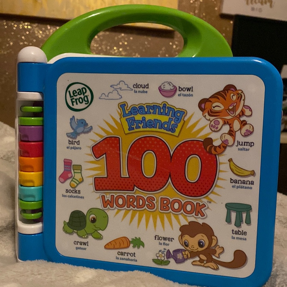 *HOLIDAY HOT TOY* Interactive Leap Frog 100 Words Book